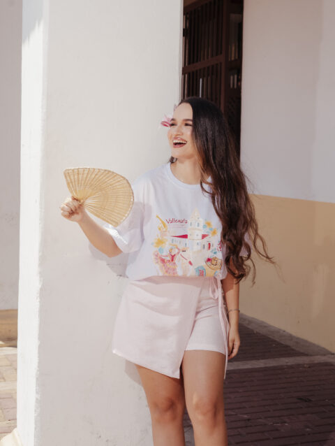 FALDASHORT LINO ROSA