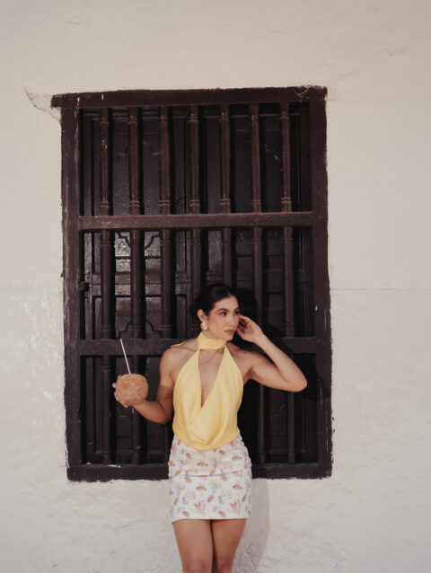 BLUSA GRETHEL 07 AMARILLO